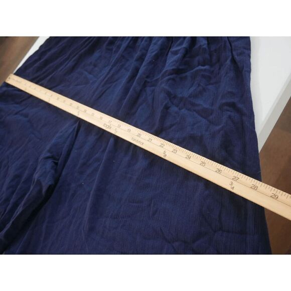 Vince Camuto Navy Wide Leg Pants - Picture 5 of 9